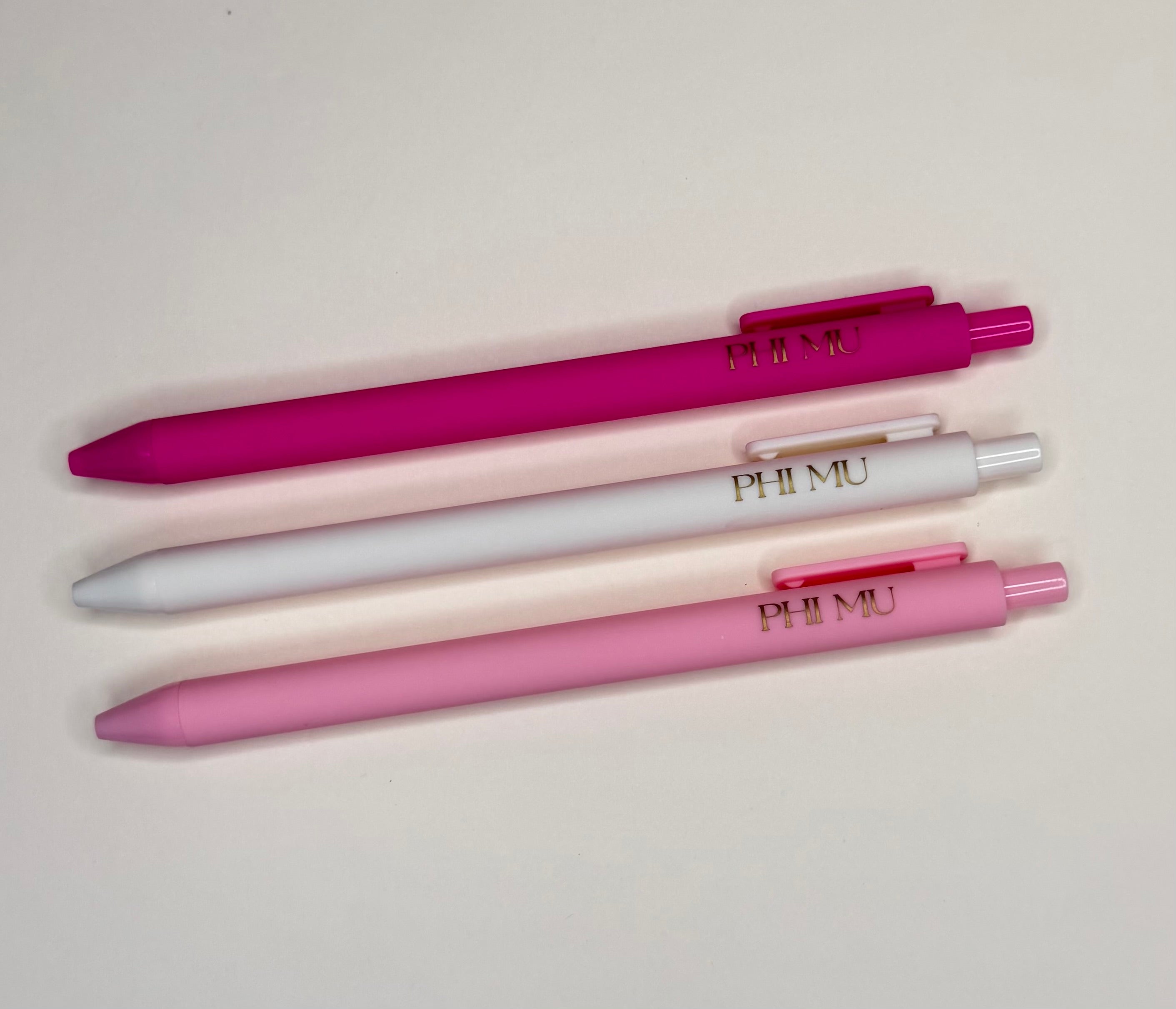 Sorority Assorted Lettered Luxe Pens