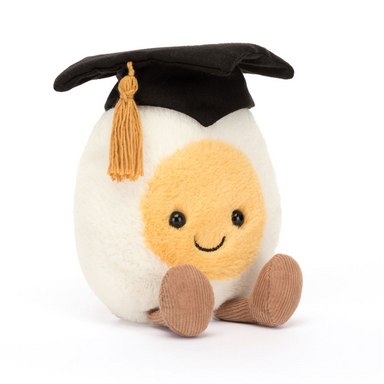 Jellycat Amuseables Graduation Boiled Egg