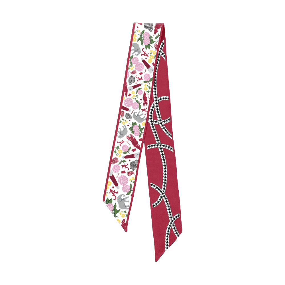 Saturday Silks Alabama Crimson Tide Twilly Scarf