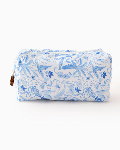 Amazon Blue Mahjong Tile Bag x Catherine Cartie Collab