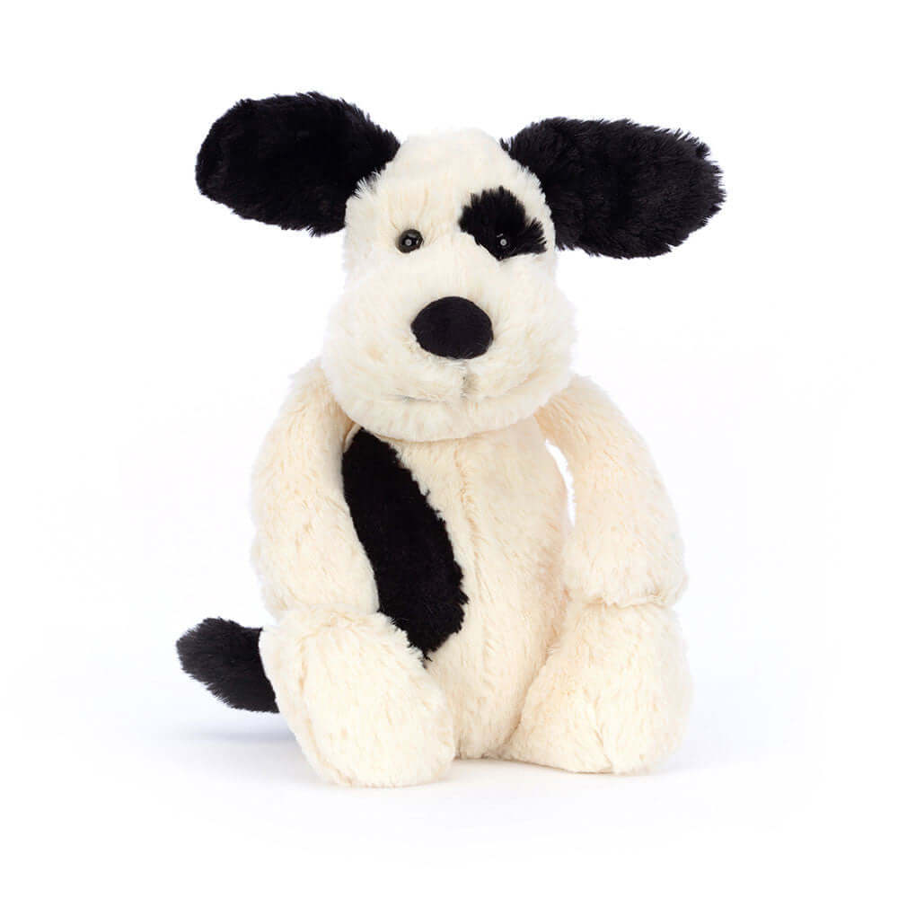 Jellycat Bashful Black & Cream Puppy Giant