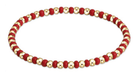 ENewton Gameday Hope Crimson Grateful Bracelet