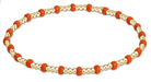 ENewton Game Day Hope Bright Orange Gold Sincerity Bracelet