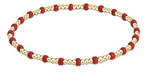 ENewton Game Day Hope Bright Red Gold Sincerity Bracelet