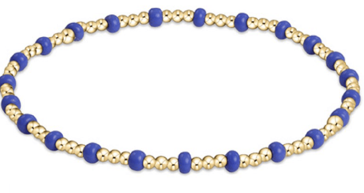 ENewton Game Day Hope Blue Gold Sincerity Bracelet