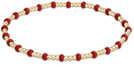 ENewton Game Day Hope Crimson Gold Sincerity Bracelet