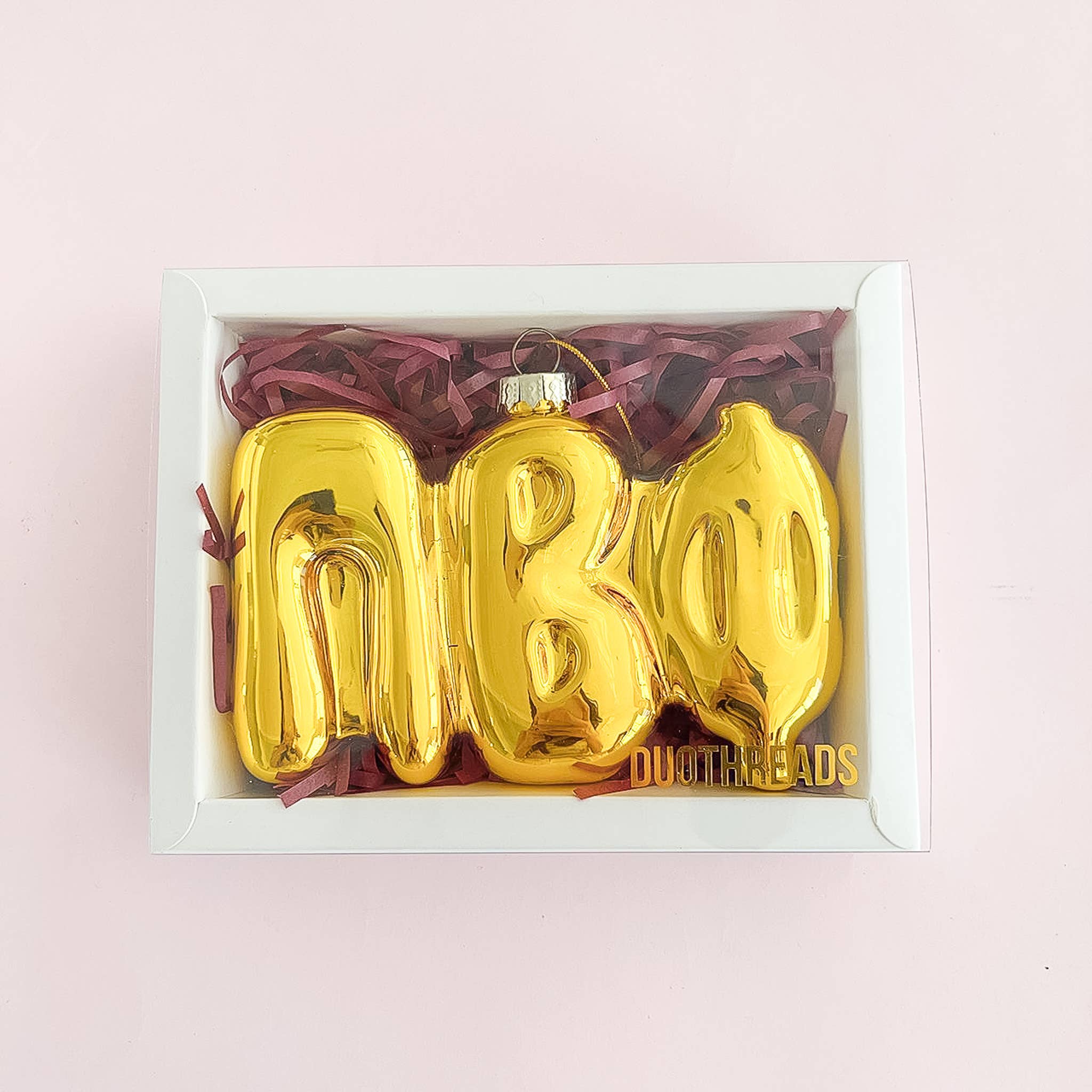 Bubble Letter Ornament-Home-Duo Threads-Little Red Bird Gifts