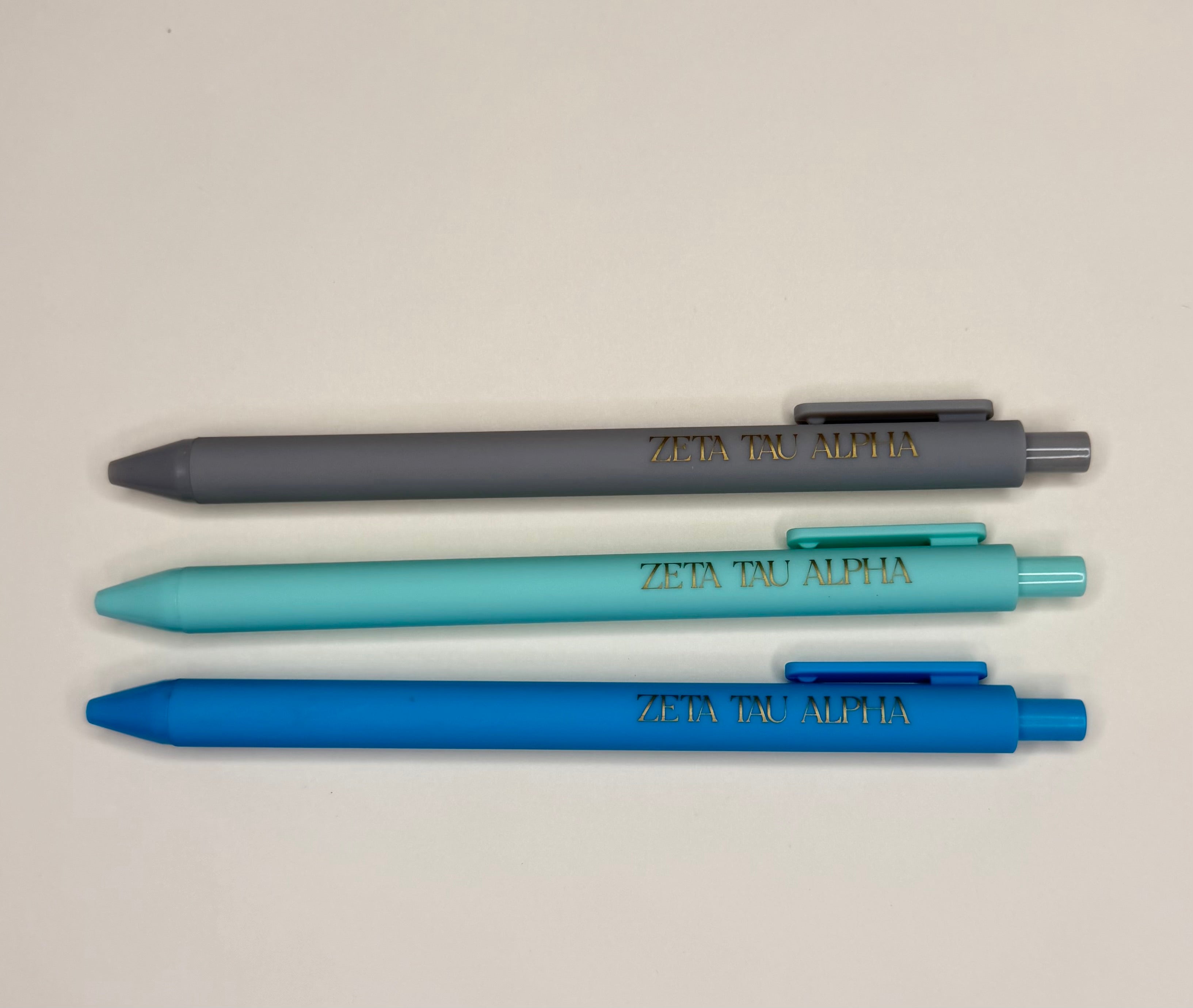 Sorority Assorted Lettered Luxe Pens