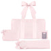 Case-Mate Ballet Pink Bow Mahjong Jelly Tote Set