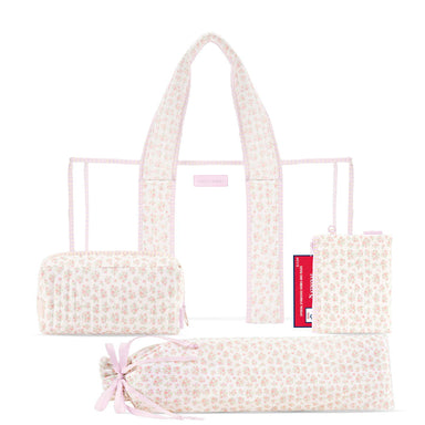Case-Mate Quilted Ditsy Floral Mahjong Jelly Tote Set