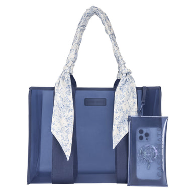 Case-Mate Something Navy Twilly Jelly Tote with Phone Pouch