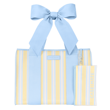 Case Mate Cabana Stripe Bow Jelly Tote Bag