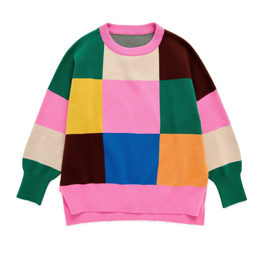 Color Block Losse Fit