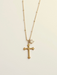 Cross Necklace - Gold