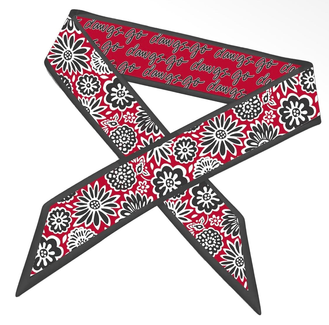 Desden Collegiate Skinny Scarf - University of Georgia 