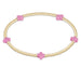 ENewton 2mm Bright Pink Signature Cross Bracelet