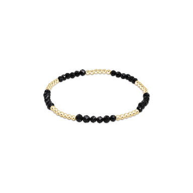 ENewton Blissful Faceted Onyx 2.5 mm Bracelet