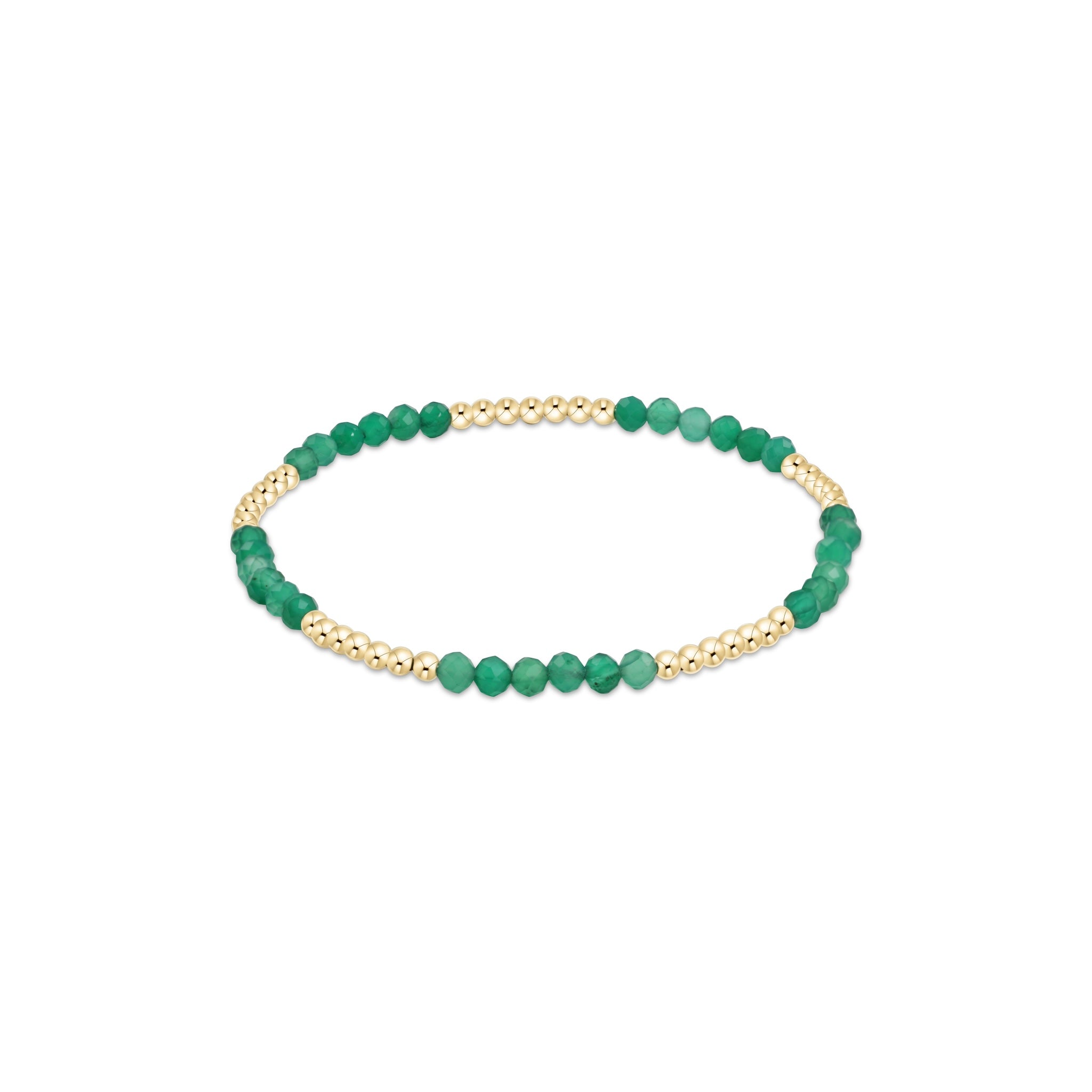 ENewton Blissful Green Onyx 2.5mm Bracelet