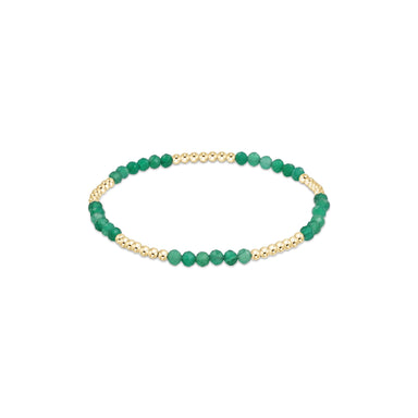 ENewton Blissful Green Onyx 2.5mm Bracelet