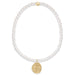 ENewton Classic Pearl 3mm Inspire Gold Charm Bead Bracelet