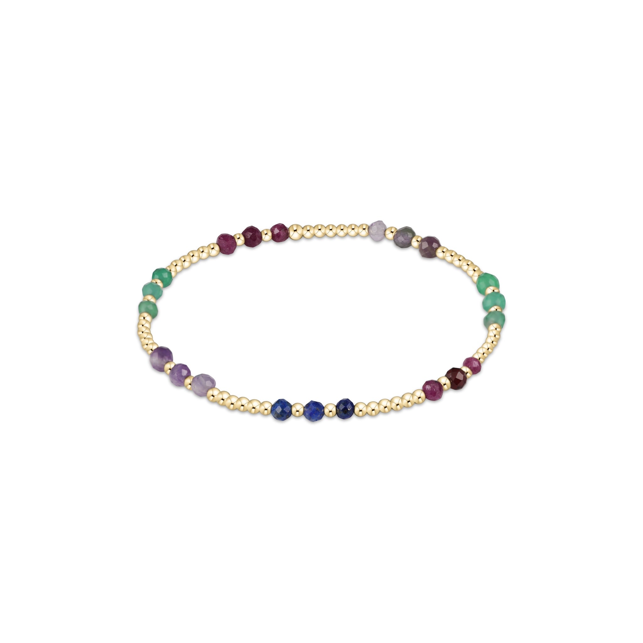 ENewton Gemstone Hot Mess Joy 3mm Bead Bracelet