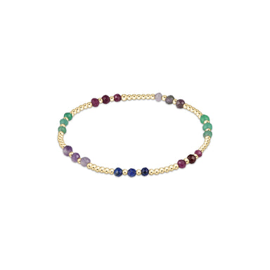 ENewton Gemstone Hot Mess Joy 3mm Bead Bracelet