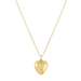 E Newton 16" Necklace Gold Love Plush Gold Charm