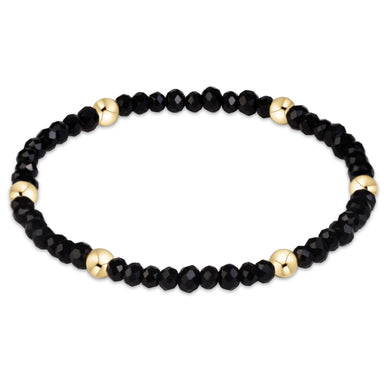 E Newton Black Gameday Flirty Presence Bracelet