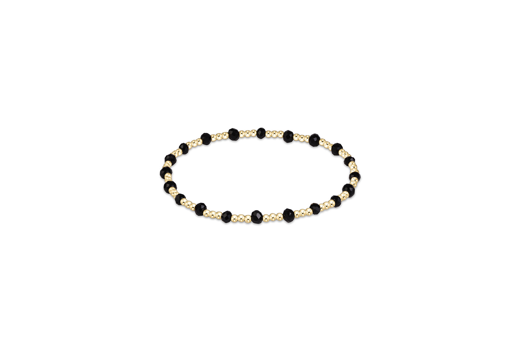 E Newton Black Gameday Flirty Sincerity Bracelet