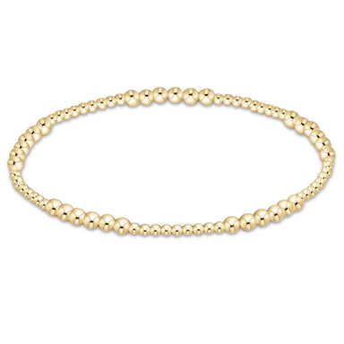 E Newton Blissful Gold 3mm Bracelet