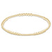 E Newton Blissful Gold 3mm Bracelet