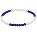E Newton Blue/White Gameday Flirty Presence Bracelet