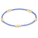E Newton Bright Blue Hope Purpose Gold Bracelet