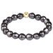 E Newton Classic Admire Pearl Dark Grey Bracelet
