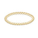 E Newton Classic Gold 1.5mm Beaded Ring Size 7