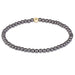 E Newton Classic Pearl Dark Grey 3mm Bracelet