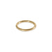 E Newton Classic Thin Gold Band Ring Size 6