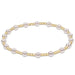 E Newton *Extends*  4mm Pearl Classic Sincerity Gold Bracelet