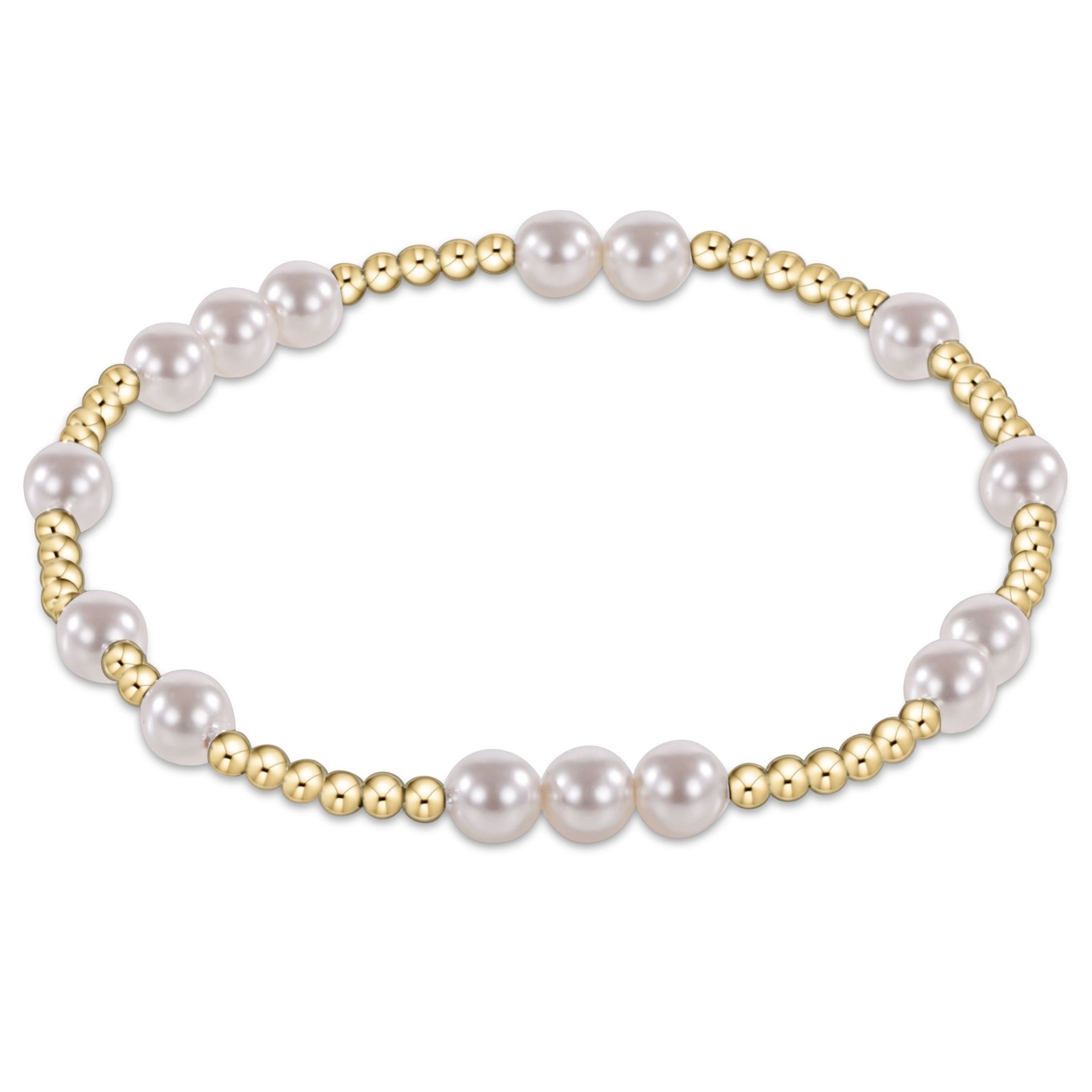 E Newton *Extends* Bracelet Hope Unwritten 5mm Pearl
