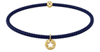 E Newton *Extends* Hope Unwritten Bracelet Navy Star Small Gold Disc