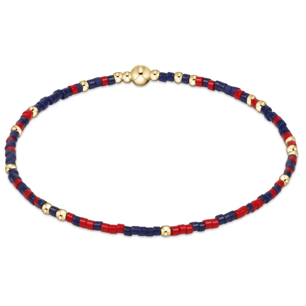 Bracelet Game Day Hope Unwritten Matte Navy/Bright Red E Newton