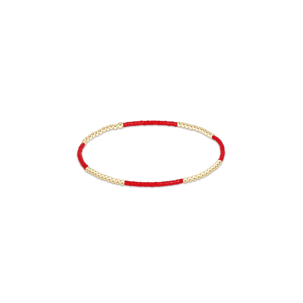 E Newton Gameday Red Hope Blissful Bracelet