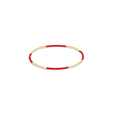 E Newton Gameday Red Hope Blissful Bracelet