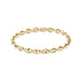 E Newton Gold Twisted Thin Band Ring Size 8