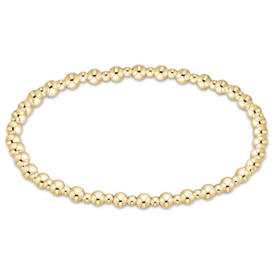 E Newton Grateful Gold 3mm Bracelet