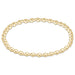 E Newton Grateful Gold 3mm Bracelet