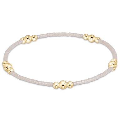 E Newton Milkshake Hope Purpose Gold Bracelet