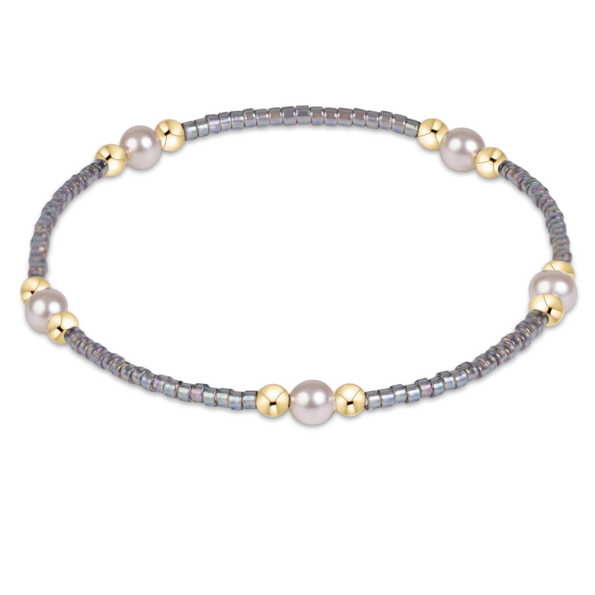 E Newton Morning Mist Hope Purpose Pearl Bracelet