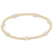 E Newton Mother of Pearl 4mm Purpose Gemstone Bracelet