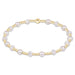 E Newton Mother of Pearl 4mm Sincerity Gemstone & Pearl Bracelet